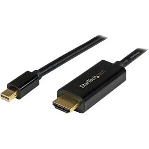 StarTech.com 6.6ft (2m) Mini DisplayPort to HDMI Cable - 4K 30Hz Video – image 1