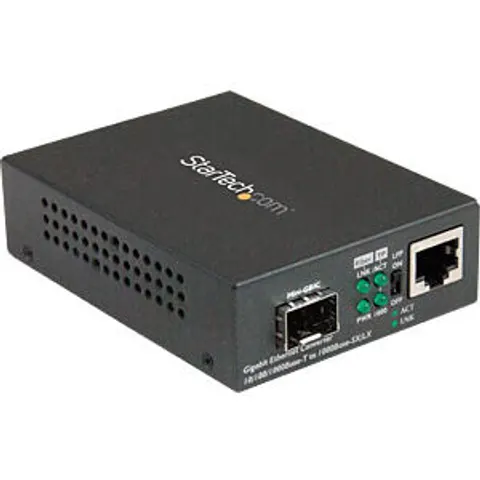 STARTECH Unmanaged Gigabit Fiber Media – MCM1110SFP – Bild 1