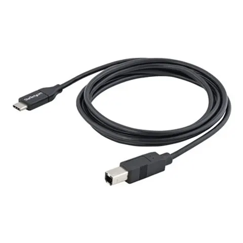 StarTech.com 2m USB-B naar USB-C Kabel, USB 2.0, Type C naar USB-B Data Transfer Kabel – afbeelding 1