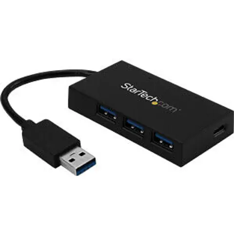 StarTech.com 4 Port USB 3.0 Hub - USB Type-A Hub with 1x USB-C & 3 – HB30A3A1CSFS – image 1