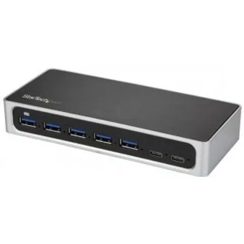 USB Hub Startech HB30C5A2CSC Black Silver Black/Grey – afbeelding 1