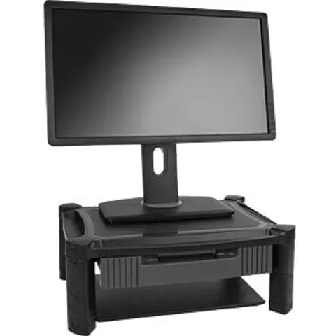 STARTECH Adjustable Monitor Riser – Schwarz – Bild 1