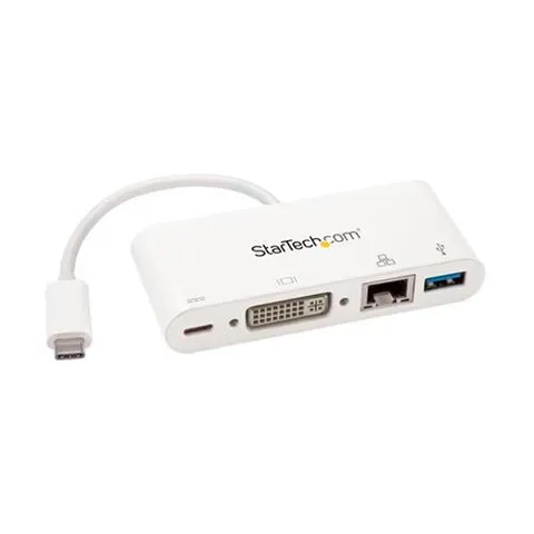 StarTech.com USB-C Multiport Adapter für Laptops - mit Stromversorgung (USB PD) – Bild 1