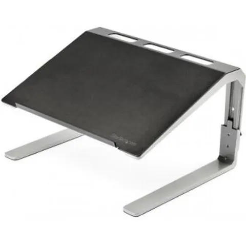 STARTECH Adjustable Laptop Stand – Schwarz, Silber – Bild 1