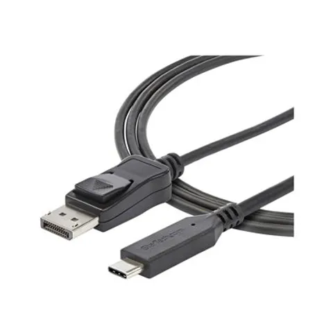 STARTECH 1.8m USB-C to DP Adapter Cable – Schwarz – Bild 1