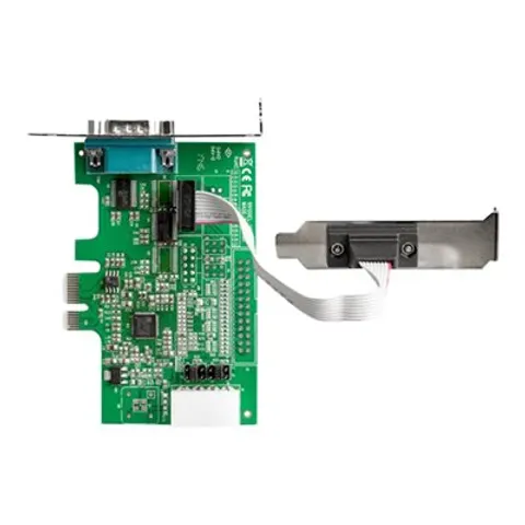 StarTech 2 poorts RS232 seriële adapter kaart met 16950 UART – afbeelding 1