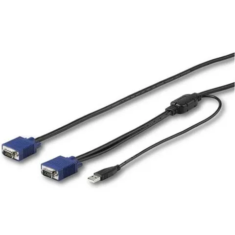 StarTech.com 15 ft. (4.6 m) USB KVM Cable for StarTech.com Rackmount Consoles - VGA and USB KVM Console Cable (RKCONSUV15) – Bild 1