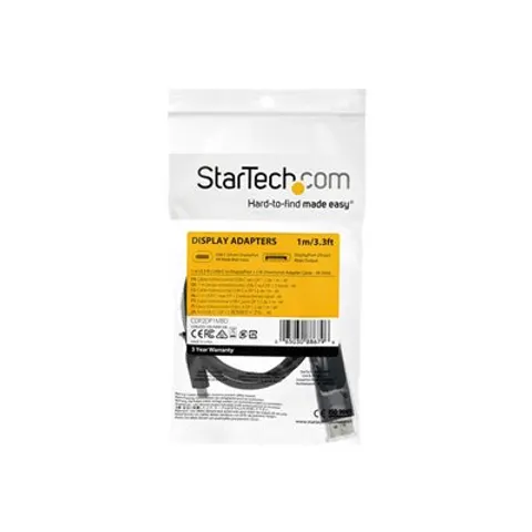 STARTECH 1m USB-C auf DP 1.2 Kabel – Bild 1