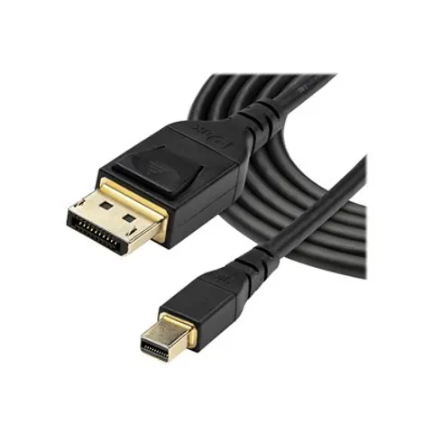 STARTECH 2m MiniDP - DP 1.4 Kabel – Schwarz – Bild 1