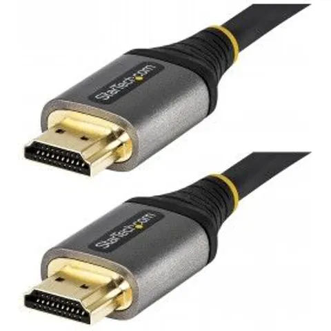 STARTECH 5m HDMI 2.1 Cable – Grau, Schwarz – Bild 1
