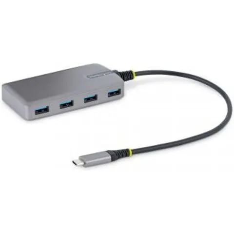 STARTECH 4 Port USB C Hub - USB 5Gbit/s – Space-grau – Bild 1