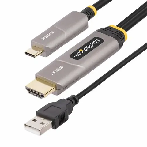 StarTech.com 15,2m USB-C auf HDMI Aktives optisches Kabel (AOC) – Bild 1