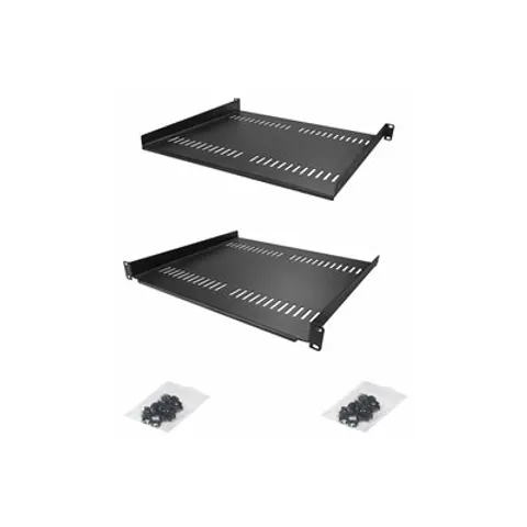 STARTECH 2er-Pack 1HE Rack Fachboden – Bild 1