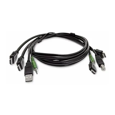 STARTECH Dual-HDMI KVM Kabel USB 2.0 – Bild 1