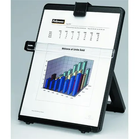Fellowes Konzepthalter Workstation, schwarz – Bild 1