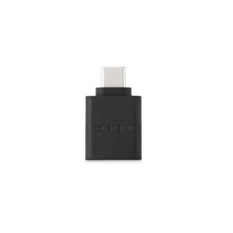 Kensington USB C/USB A Adapter CA1010 schwarz – Bild 1