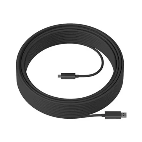 Logitech Strong USB-Verlängerungskabel 10m black – Bild 1