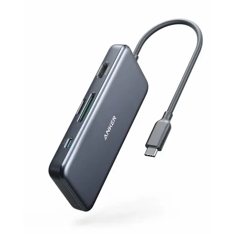 Anker A83460A2 laptop dock/port replicator USB 2.0 Type-C Grey – image 1