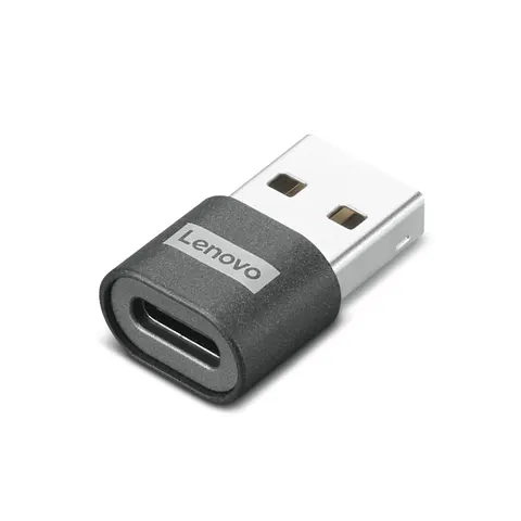 Lenovo USB-C zu USB-A Adapter – Schwarz – Bild 1