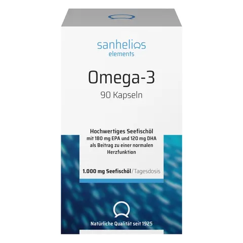 Sanhelios Omega-3 Kapseln 1000 – Bild 1