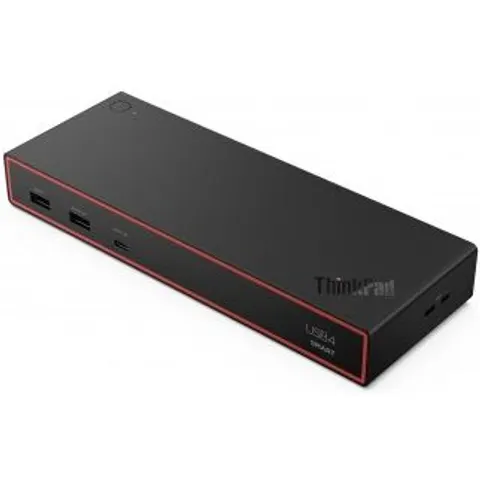 LENOVO USB 4 Smart Dock 135W – Schwarz – Bild 1