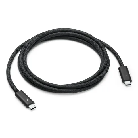 Apple Thunderbolt 4 Pro (USB-C) Kabel 1,8m (schwarz) – Bild 1