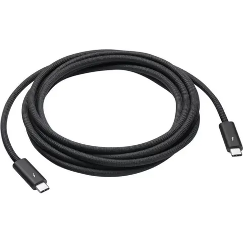 Apple Thunderbolt 4 Pro Kabel – Schwarz – Bild 1