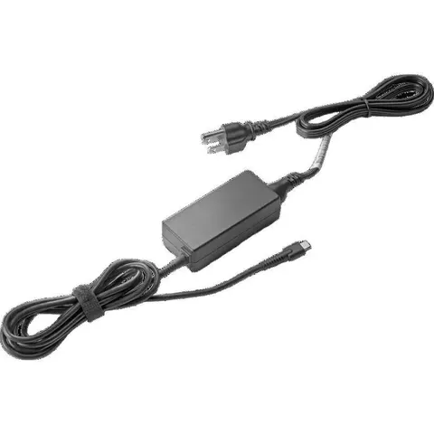 HP USB-C AC LC-Netzteil, 45W – Schwarz – Bild 1