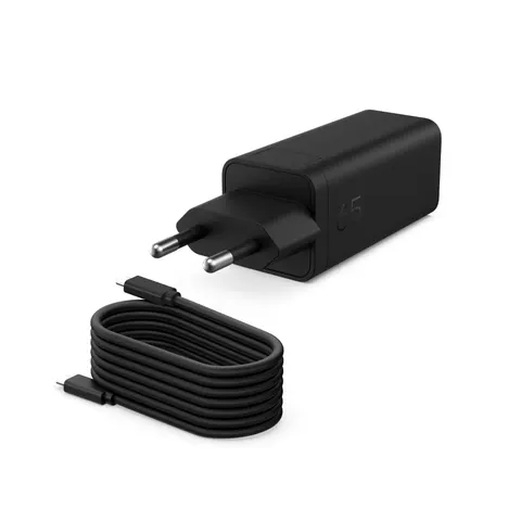 HP 65 W GaN Wandladegerät – Schwarz – Bild 1