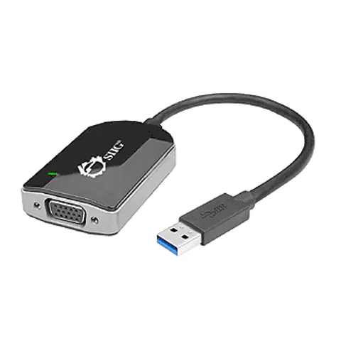 Siig JU-VG0211-S1 USB graphics adapter Black – image 1