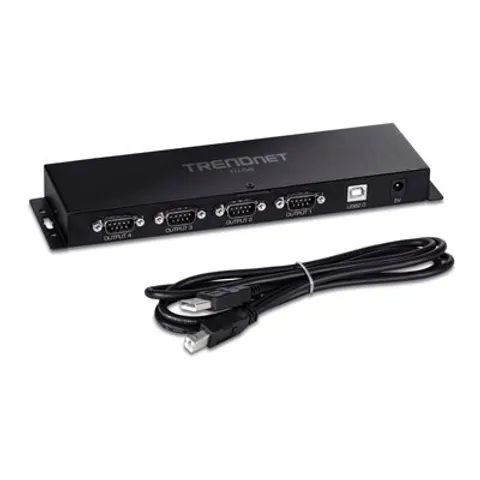 TRENDnet Konverter USB -> 4x Seriell (RS232) – Bild 1