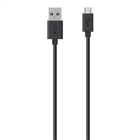 Belkin USB A - Micro-USB. 2m USB cable USB 2.0 Micro-USB B 0.48 Gbit/s – image 1