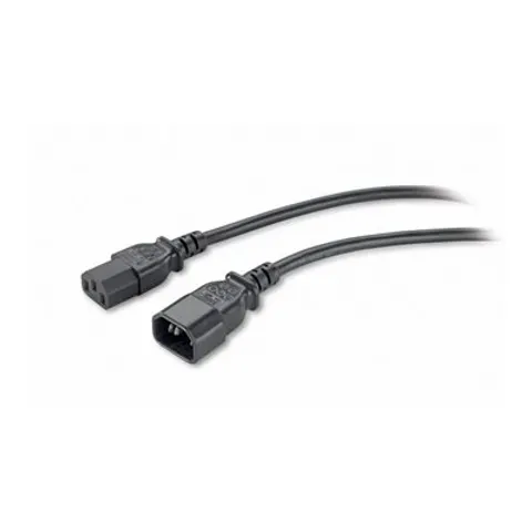 APC StromkabelKit 10A 100-230V C13toC14 – Schwarz – Bild 1