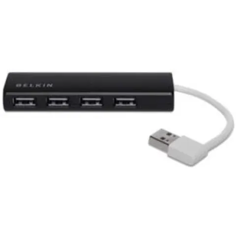 Belkin F4U042BT interface hub 480 Mbit/s Black – image 1