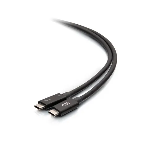 C2G 2.6ft (0.8m) ThunderboltTM 4 USB-C® Cable (40Gbps) – image 1