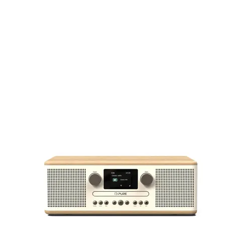 Pure Classic C D6 CD Radio – White,Oak – image 1
