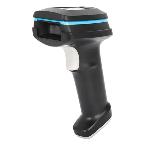 Manhattan 2D Long Range LED Barcode Scanner. USB. 450mm Scan Depth. Ma – image 1