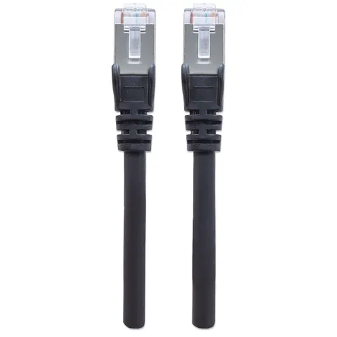 Intellinet Network Patch Kabel, 0,25m , Schwarz – Bild 1