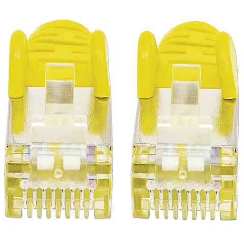 INTELLINET Patchkabel Cat6A CU S/FTP LSZH 3.00m gelb – Bild 1