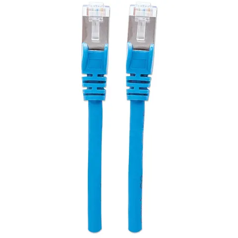 INTELLINET Patchkabel Cat6A CU S/FTP LSZH 3.00m blau – Bild 1