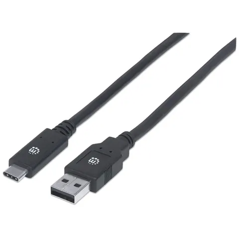 MANHATTAN USB 3.1 Typ C Gen1-Kabel 2m – Bild 1