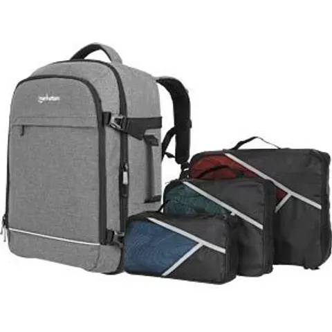 MANHATTAN NB Rucksack Rome bis 17,3" anthrazit – Bild 1