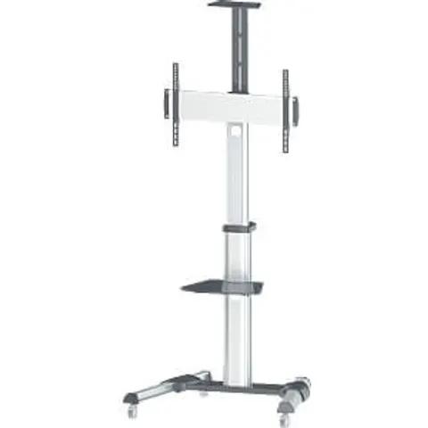 Manhattan Universal Multimedia TV Wagen Schwarz/Silber – Bild 1