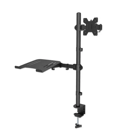 Manhattan Desk Mount for Monitors & Laptop Combo (Full Motion). Fo – image 1