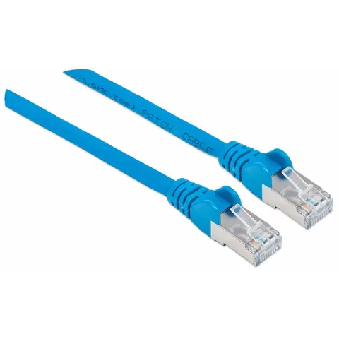 CAT7 sFTP kabel 0.25 meter Blauw – afbeelding 1
