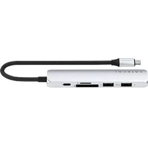 Satechi ST-P6SS interface hub USB Type-C 10000 Mbit/s Silver – image 1