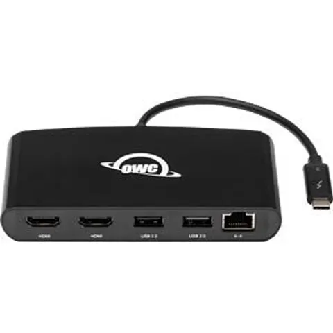 OWC 5-Port Thunderbolt Mini-Dock Dockingstation – Schwarz – Bild 1