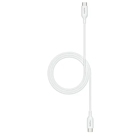 mophie essentials charging cables | 1M USB cable USB 2.0 USB C White – image 1