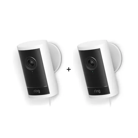 Ring Outdoor Camera 4K Pro - Met stekkeradapter - Wit – afbeelding 1