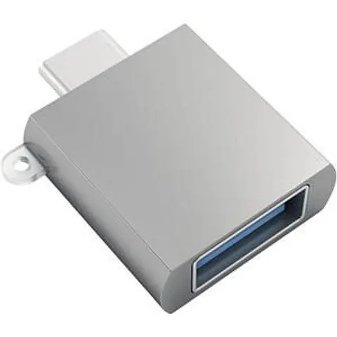 SATECHI Adapter USB 3.0 A/USB C – Grau – Bild 1